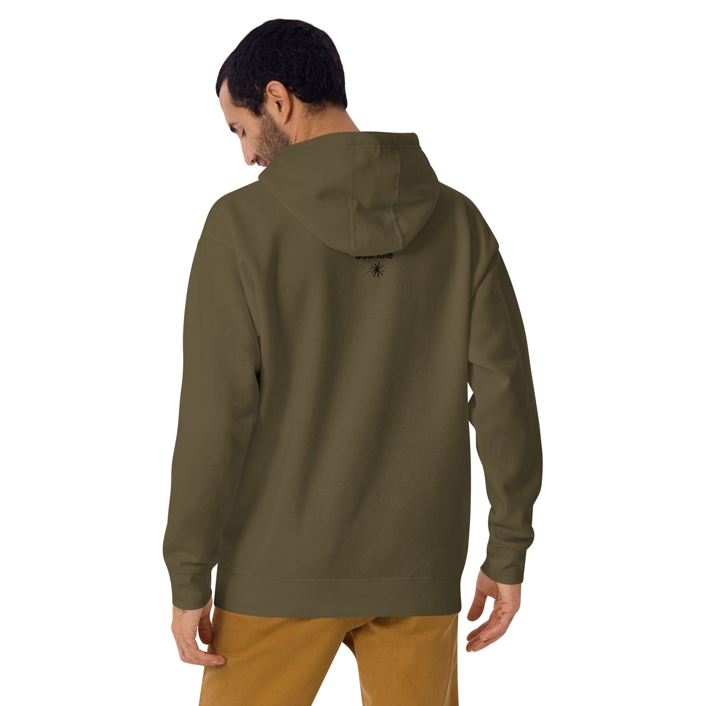 Asshole back Hoodie