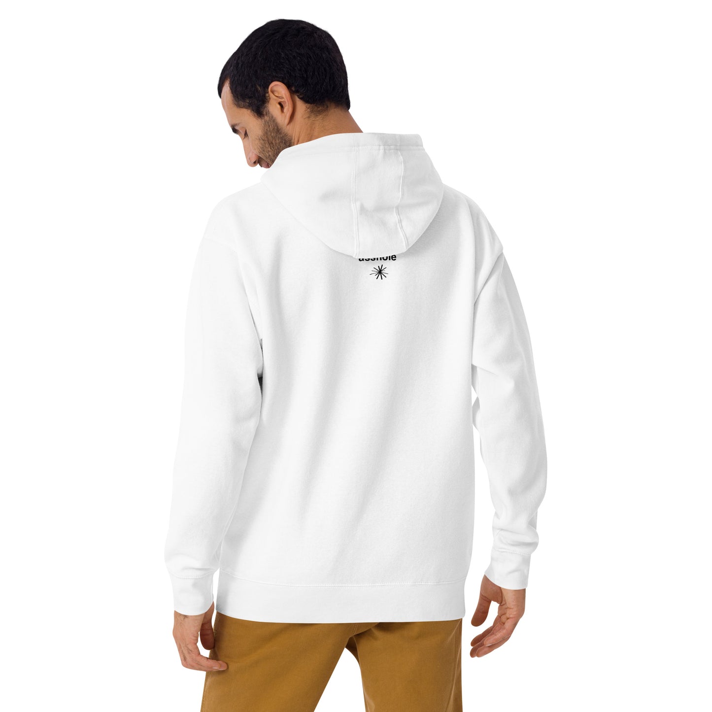 Asshole back Hoodie